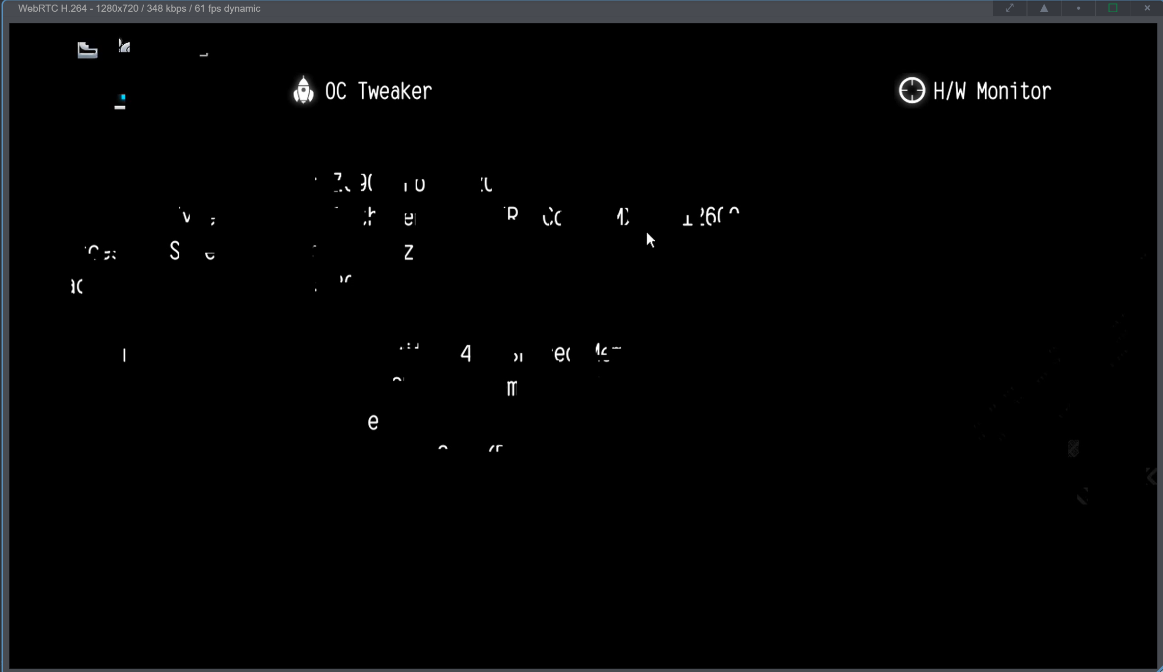 glitchy or wrong BIOS/UEFI resolution