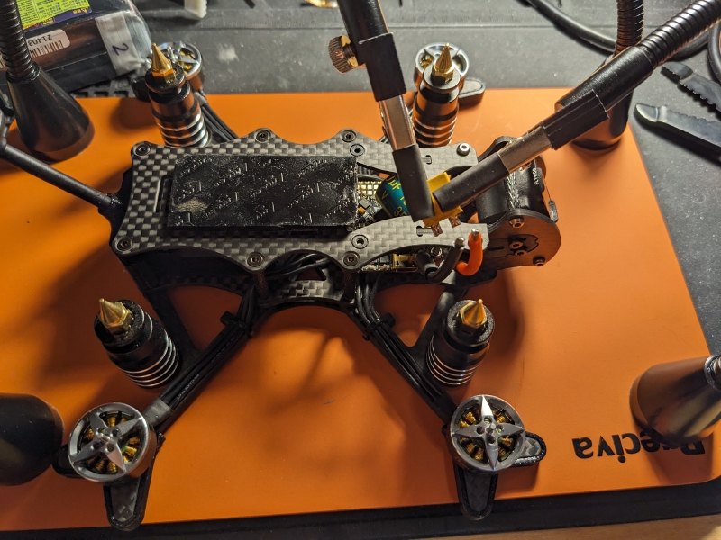 soldering the XT30 connector