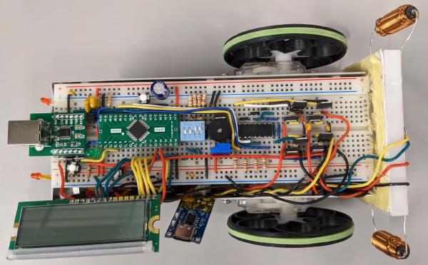 Magnetic field controlled robot