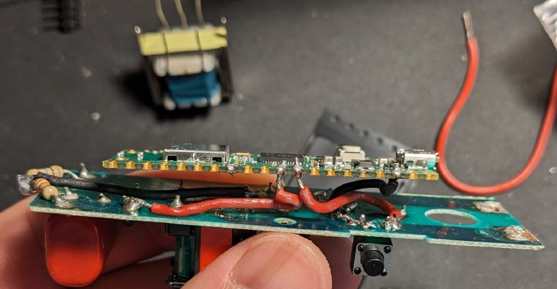 Bug racket PCB with Raspberry Pi nano