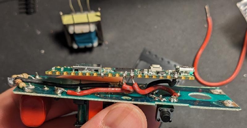 Bug racket PCB with Raspberry Pi nano